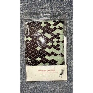 Maclaren Reversible Stroller Seat Liner, Brown Green Gray, Umbrella Fold Buggy